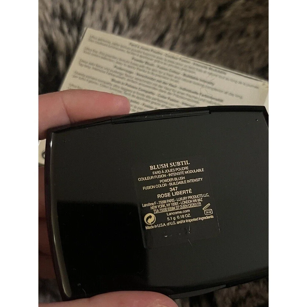 Lancome Blush Subtil ~ 347 Rose Liberte Oil Free Blush Full Size NIB